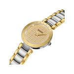 Montre BALMAIN BALMAINIA femme bracelet acier inoxydable bicolore jaune - vue 2