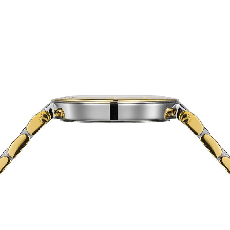 Montre BALMAIN BALMAINIA femme bracelet acier inoxydable bicolore jaune - vue D2