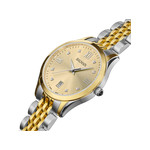 Montre BALMAIN classic R femme bracelet acier inoxydable bicolore jaune - vue 2