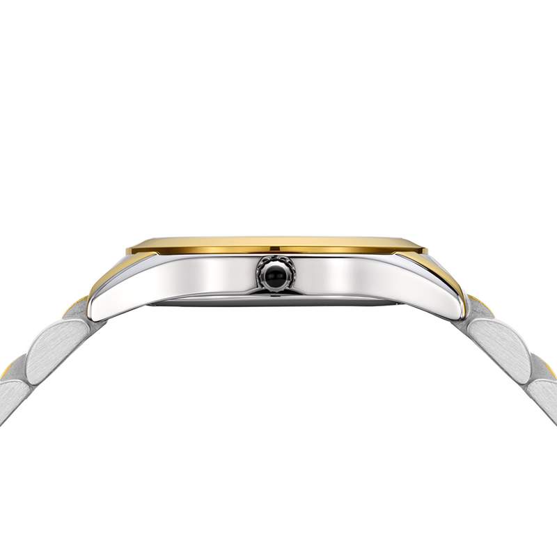 Montre BALMAIN classic R femme bracelet acier inoxydable bicolore jaune - vue D1