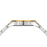 Montre BALMAIN classic R femme bracelet acier inoxydable bicolore jaune - vue D2