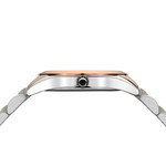 Montre BALMAIN classic R femme bracelet acier inoxydable bicolore rose - vue D1