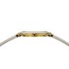 Montre BALMAIN haute elegance femme bracelet cuir vernis beige - vue VD1