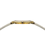 Montre BALMAIN haute elegance femme bracelet cuir vernis beige - vue D1