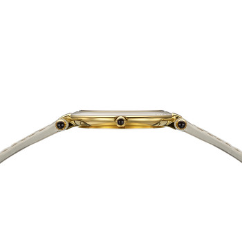 BALMAIN haute elegance dameshorloge beige lakleren band