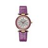 Montre BALMAIN haute elegance femme bracelet cuir vernis parme - vue V1