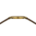 Montre BALMAIN haute elegance femme bracelet cuir vernis marron chocolat - vue D2