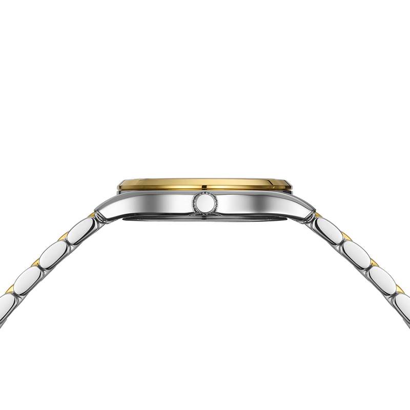 Montre BALMAIN beleganza femme bracelet acier inoxydable bicolore jaune - vue D1