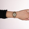 Montre BALMAIN beleganza femme bracelet acier inoxydable bicolore jaune - vue Vporté 2