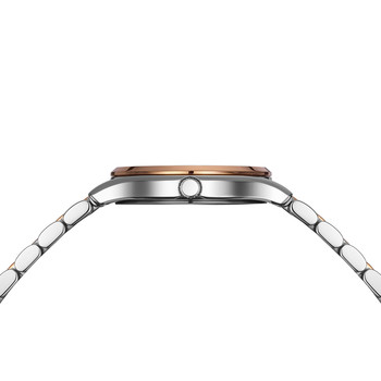 BALMAIN beleganza dameshorloge roestvrijstalen schakelband tweekleurig roze