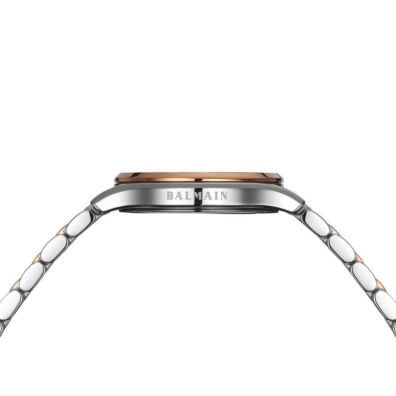 Montre BALMAIN beleganza femme bracelet acier inoxydable bicolore rose - vue D2