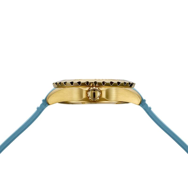 Montre BALMAIN ophrys femme bracelet caoutchouc bleu - vue D1