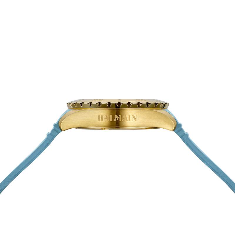 Montre BALMAIN ophrys femme bracelet caoutchouc bleu - vue D2
