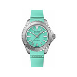 Montre BALMAIN ophrys femme bracelet caoutchouc vert - vue 1