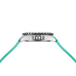 Montre BALMAIN ophrys femme bracelet caoutchouc vert - vue D1