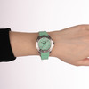 Montre BALMAIN ophrys femme bracelet caoutchouc vert - vue Vporté 2