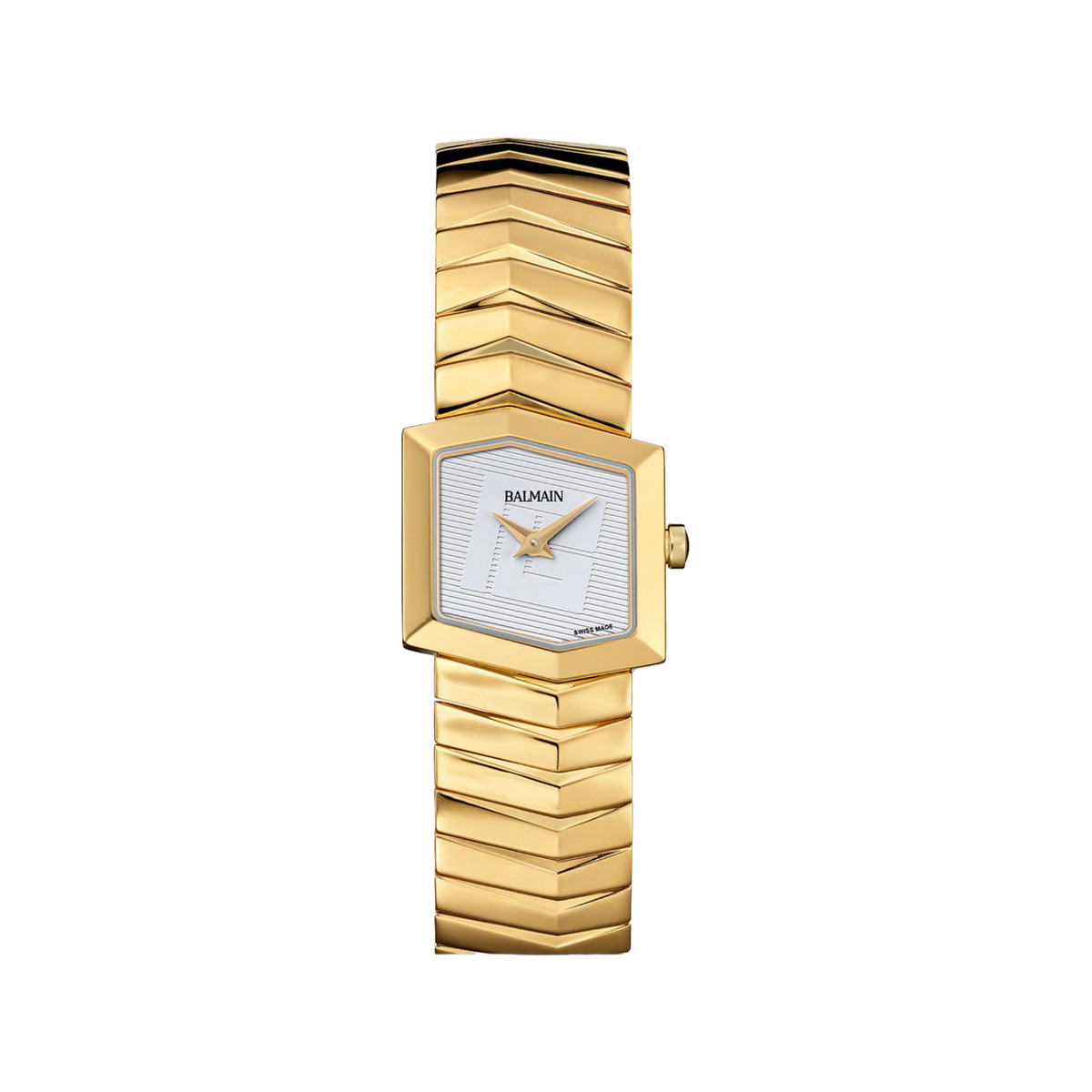 Montre BALMAIN taffetas femme bracelet pvd doré