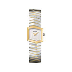 Montre BALMAIN taffetas femme bracelet acier inoxydable bicolore jaune - vue 1