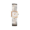 Montre BALMAIN taffetas femme bracelet acier inoxydable bicolore rose - vue V1