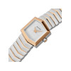 Montre BALMAIN taffetas femme bracelet acier inoxydable bicolore rose - vue V2