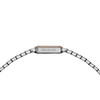 Montre BALMAIN taffetas femme bracelet acier inoxydable bicolore rose - vue VD2