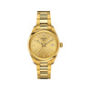 Montre TISSOT PR100 mixte cadran doré bracelet PVD doré - vue V1