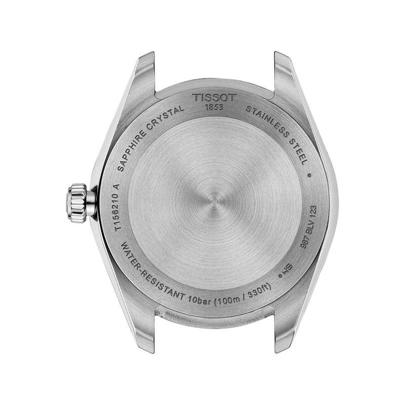 Montre TISSOT BALLADE femme cadran blanc bracelet acier inoxydable bicolore - vue 3