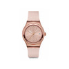 Montre SWATCH Essentials femme automatique, cadran rose, bracelet silicone rose - vue V1