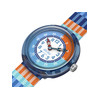 Montre FLIK FLAK let's get artsy enfant cadran bleu bracelet pet recycle bleu - vue V2