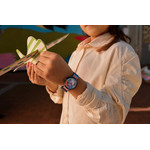 Montre FLIK FLAK let's get artsy enfant cadran bleu bracelet pet recycle bleu - vue porté 1