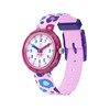 Montre FLIK FLAK let's get artsy enfant cadran rose bracelet pet recycle rose - vue V1