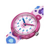 Montre FLIK FLAK let's get artsy enfant cadran rose bracelet pet recycle rose - vue V2