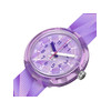 Montre FLIK FLAK let's get artsy enfant cadran violet bracelet pet recycle violet - vue V2