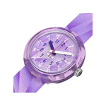 Montre FLIK FLAK let's get artsy enfant cadran violet bracelet pet recycle violet - vue 2