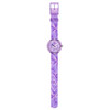 Montre FLIK FLAK let's get artsy enfant cadran violet bracelet pet recycle violet - vue VD1