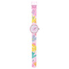 Montre FLIK FLAK let's get artsy enfant cadran blanc bracelet pet recycle rose - vue VD1