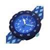 Montre FLIK FLAK let's get artsy enfant cadran bleu bracelet pet recycle bleu - vue V2