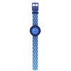 Montre FLIK FLAK let's get artsy enfant cadran bleu bracelet pet recycle bleu - vue VD1