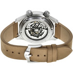 Montre LIP MANUFACTURE type 14 homme automatique, bracelet cuir beige - vue 3