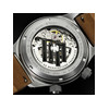 Montre LIP MANUFACTURE type 14 homme automatique, bracelet cuir beige - vue VD4