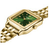 Montre CLUSE Gracieuse femme cadran vert bracelet acier doré - vue V2