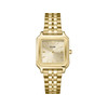 Montre CLUSE Gracieuse femme cadran jaune bracelet acier doré - vue V1