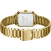 Montre CLUSE Gracieuse Petite femme cadran rouge bracelet acier doré - vue V3