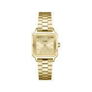 Montre CLUSE Gracieuse Petite femme cadran doré bracelet acier doré