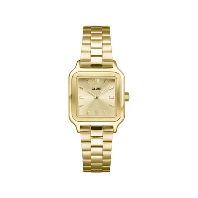 Montre CLUSE Gracieuse Petite femme cadran doré bracelet acier doré - vue 1