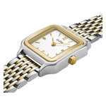 Montre CLUSE Gracieuse Petite femme cadran blanc bracelet acier bicolore - vue 2