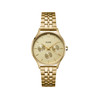 Montre CLUSE Minuit Multifunction femme cadran doré bracelet acier doré - vue V1