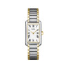 Montre CLUSE Belisenna femme cadran blanc bracelet acier bicolore - vue V1