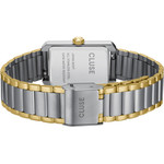 Montre CLUSE Belisenna femme cadran blanc bracelet acier bicolore - vue 3