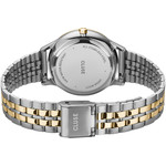 CLUSE Minuit Multifunction ladies' watch white dial two-tone steel bracelet - view 3